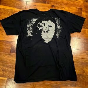 CHIMPANZEE- Mens black super soft graphic tee XL